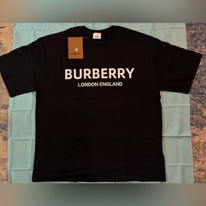 Burberry Black Men's T-Shirt XXL